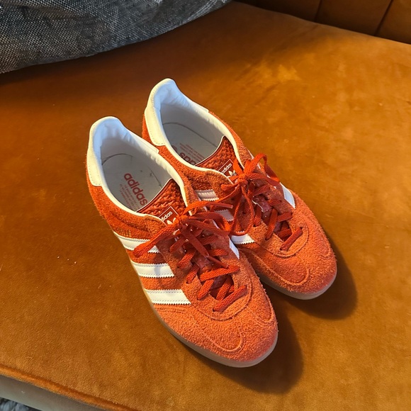 adidas Shoes - Adidas Red/Orange Gazelles 8.5
